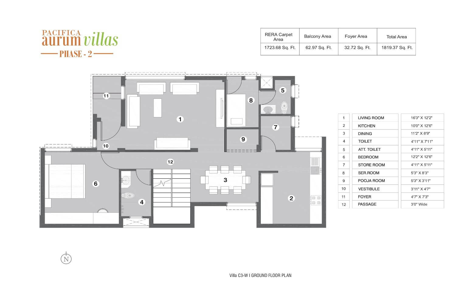 Pacifica Aurum Villas Floor Plans10