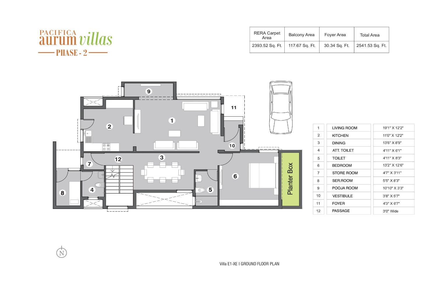 Pacifica Aurum Villas Floor Plans11