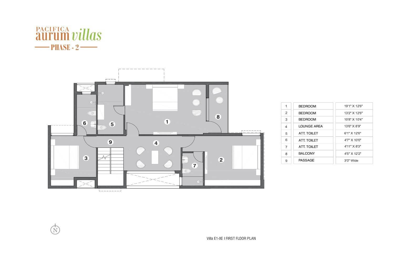 Pacifica Aurum Villas Floor Plans12