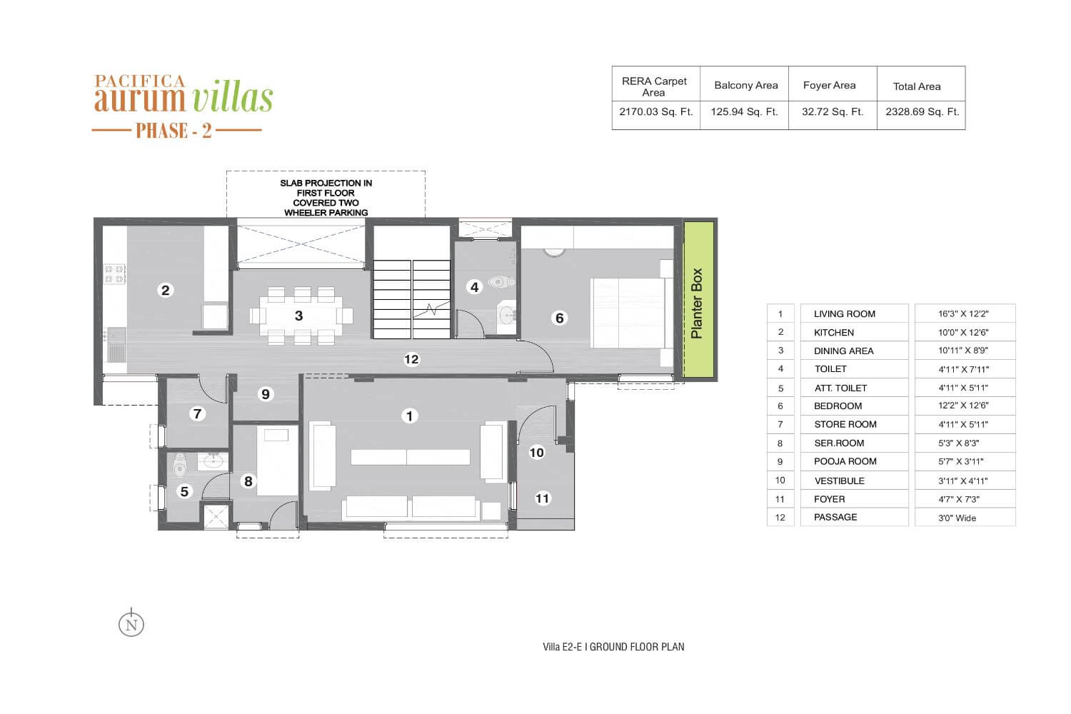 Pacifica Aurum Villas Floor Plans14