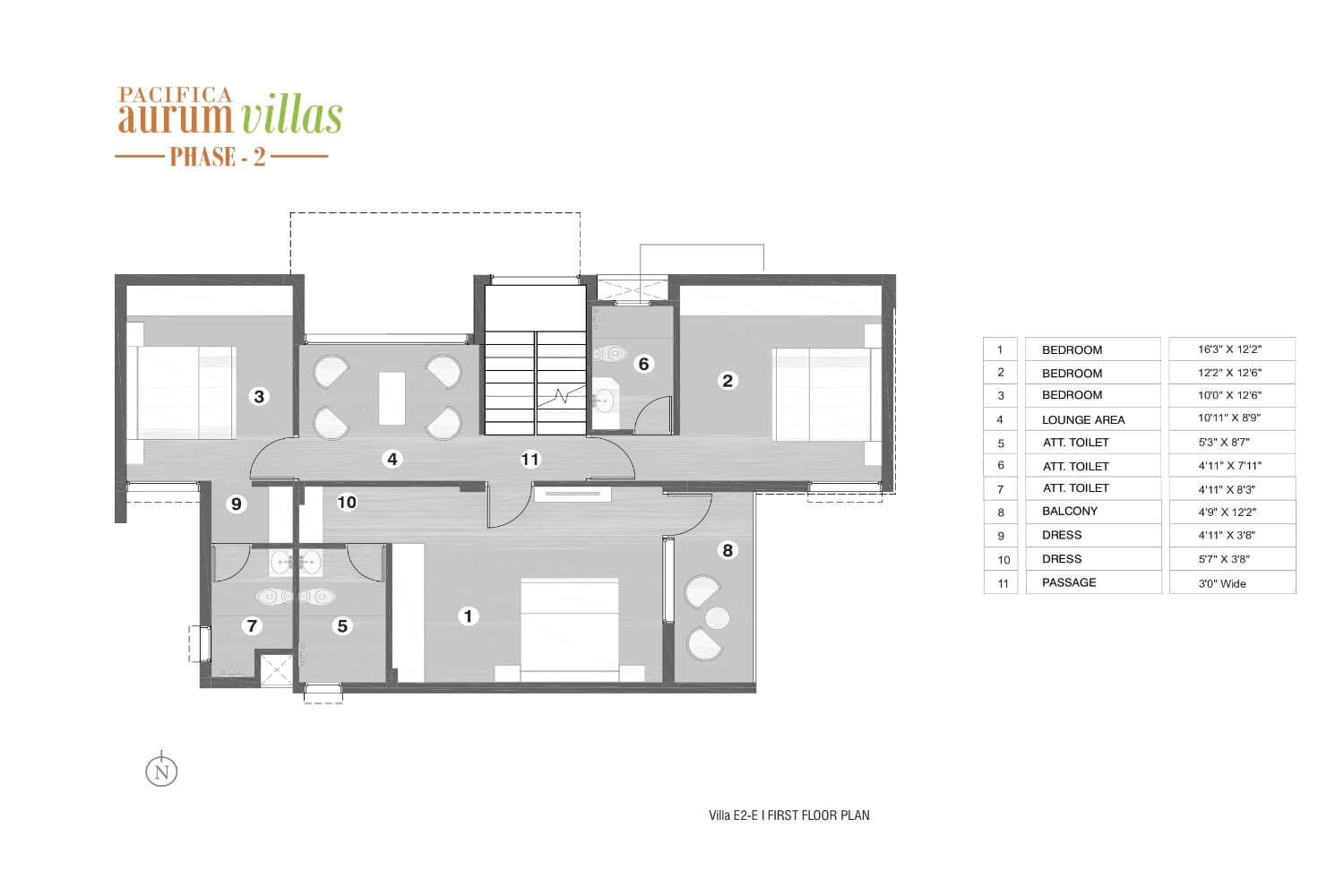 Pacifica Aurum Villas Floor Plans15