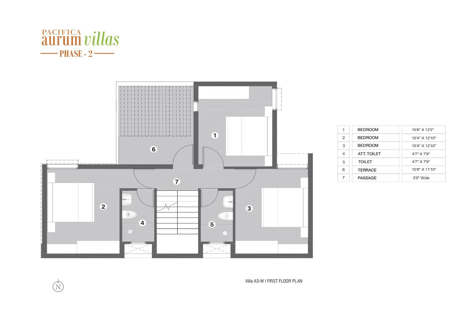 Pacifica Aurum Villas Floor Plans2