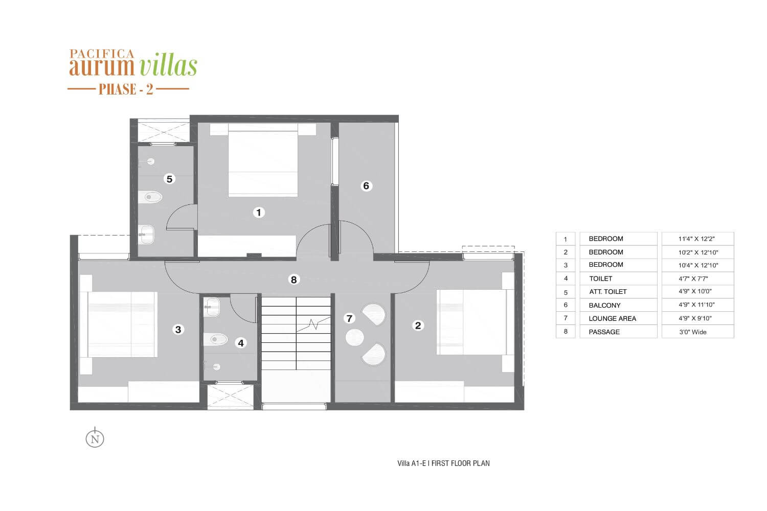 Pacifica Aurum Villas Floor Plans4