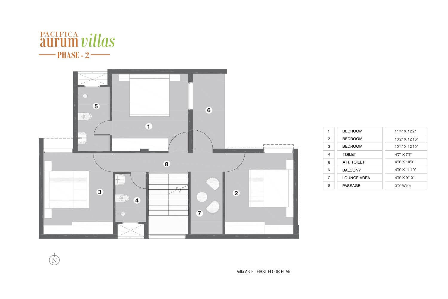 Pacifica Aurum Villas Floor Plans6